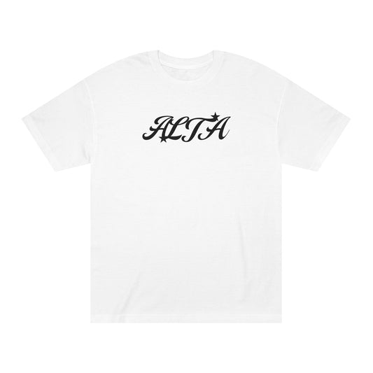 Super Script Tee - White