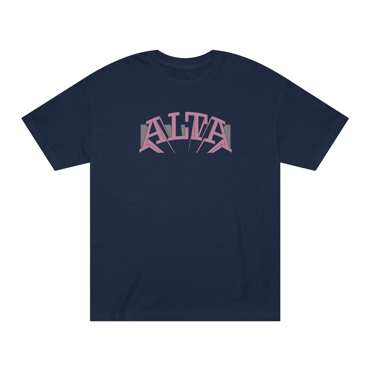 Pumped Print Tee - Navy