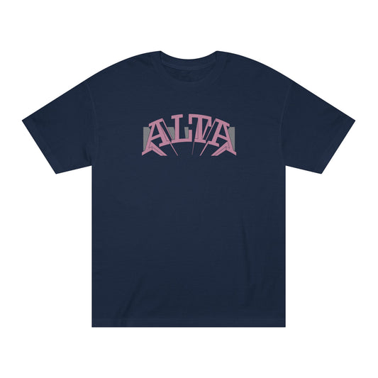 Pumped Print Tee - Navy