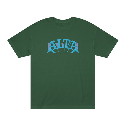 Pumped Print Tee - Forest Green