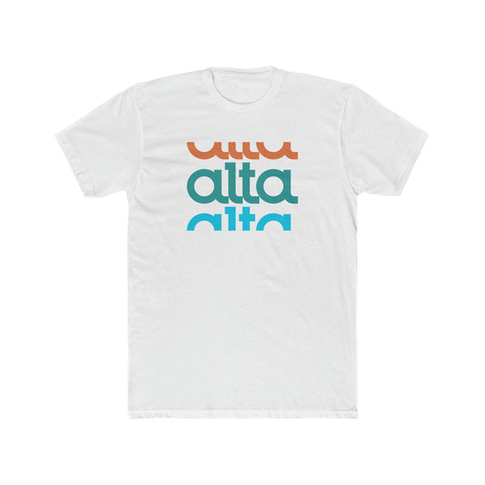 Split Tee - White