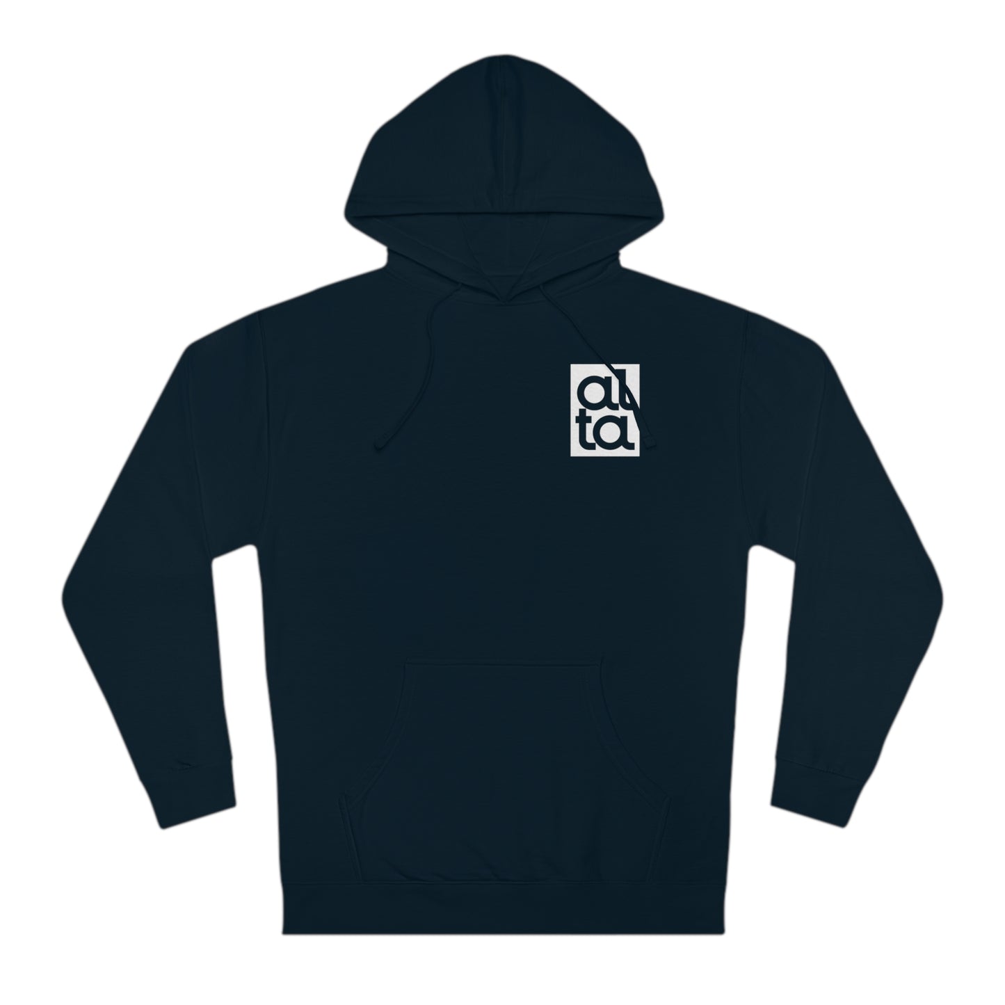 Stacked Wordmark Box Hoodie