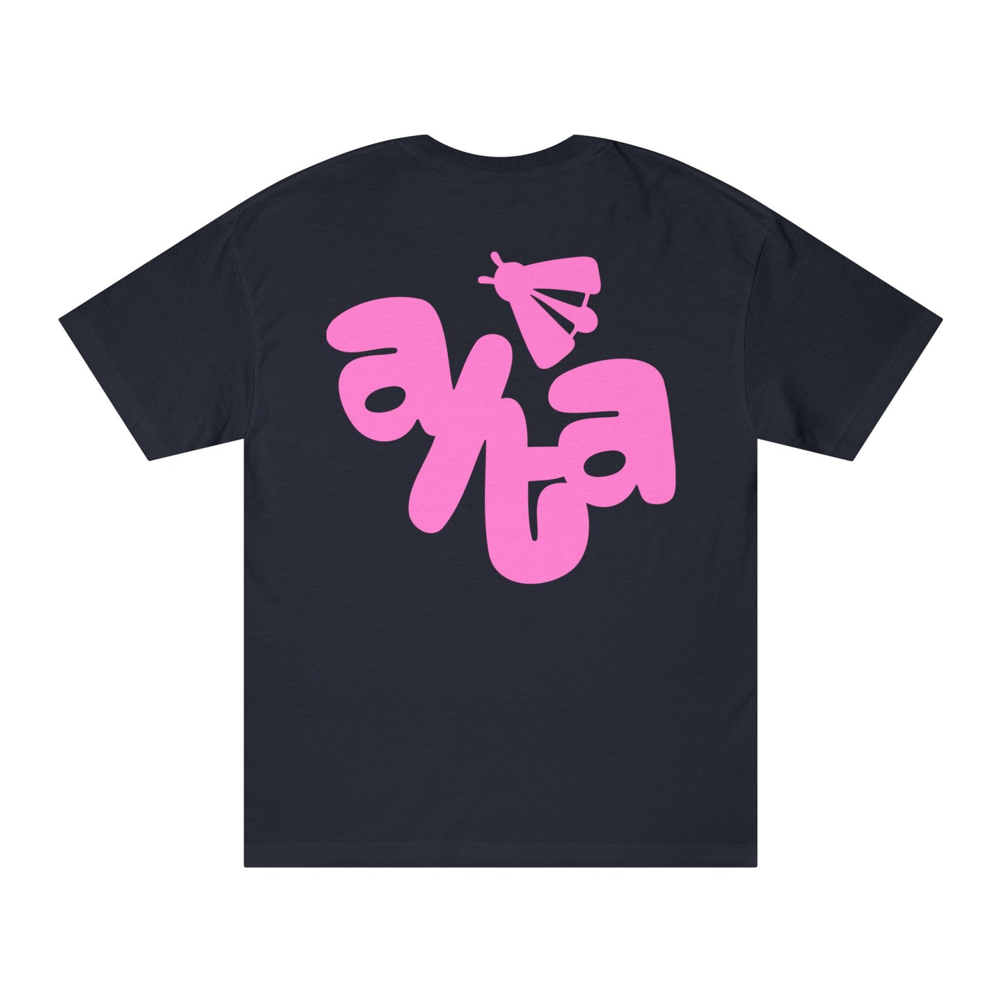 Pink Fly Pollinator Tee - Black