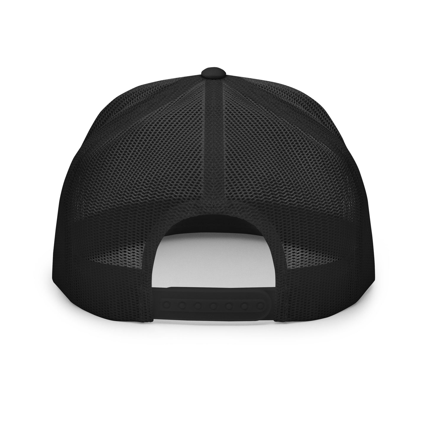 Tagged House Outline Trucker Cap - Black