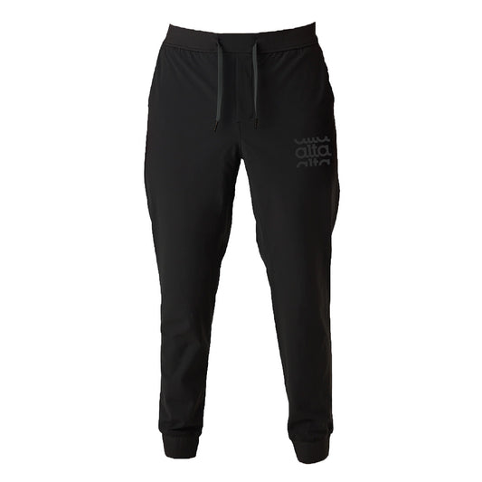 Premium Peak Black Joggers