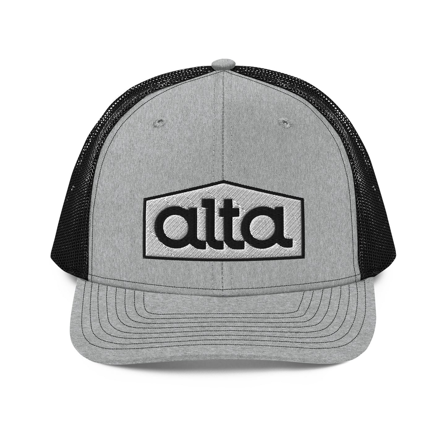 House Outline Trucker Cap - Grey/Black